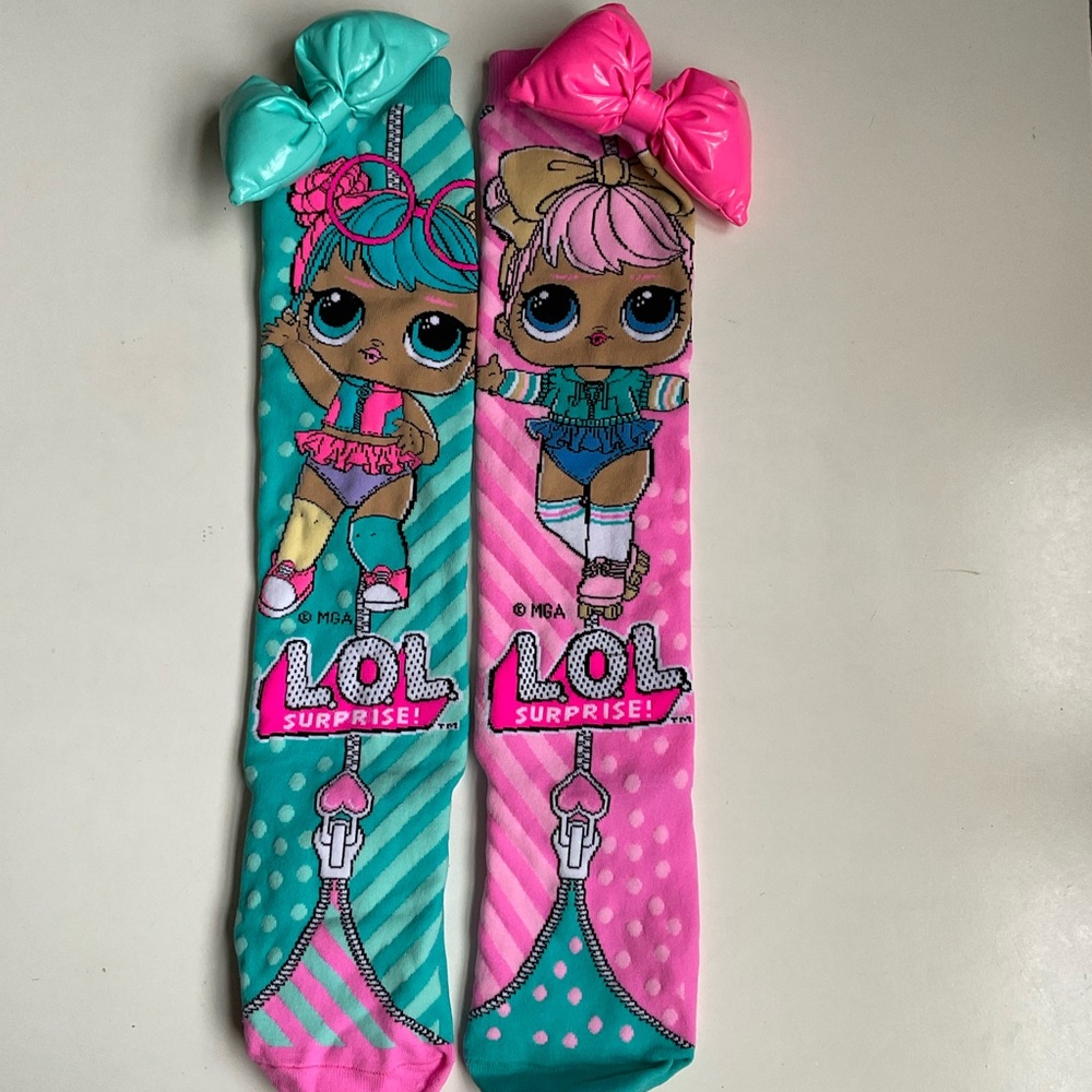 Madmia LOL Surprise Knee-High Socks with Bows